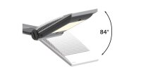 MAUL MAULoptimus colour vario LED Schreibtischlampe silber 10 W
