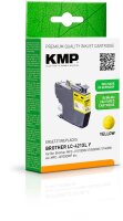 KMP  gelb Druckerpatrone kompatibel zu brother LC-421XLY