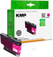 KMP  magenta Druckerpatrone kompatibel zu brother LC-3239XLM