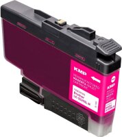 KMP  magenta Druckerpatrone kompatibel zu brother LC-3239XLM