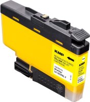 KMP  gelb Druckerpatrone kompatibel zu brother LC-3239XLY