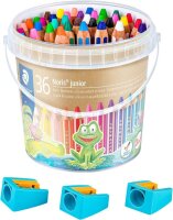 STAEDTLER Noris  junior Buntstifte farbsortiert, 36 St.