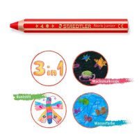 STAEDTLER Noris  junior Buntstifte farbsortiert, 36 St.