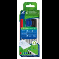 STAEDTLER Lumocolor Folienstifte farbsortiert...