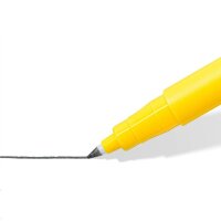 STAEDTLER Noris writing pen Fineliner schwarz 0,6 mm, 1 St.