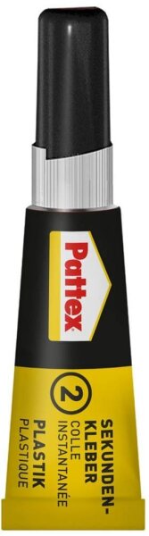 Pattex PLASTIX Sekundenkleber 2,0 g, 1 St.