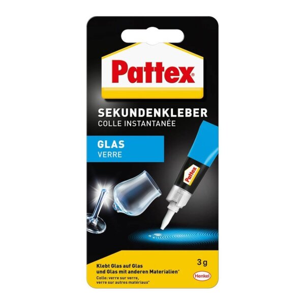 Pattex Glas Sekundenkleber 3,0 g, 1 St.