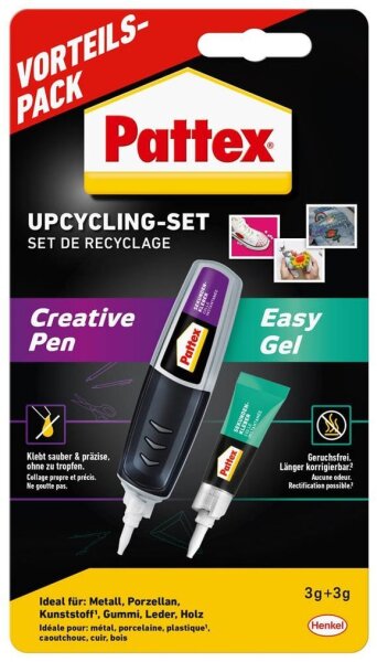 Pattex UPCYCLING-SET Sekundenkleber 2x 3,0 g, 1 St.
