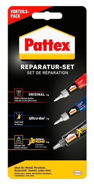 Pattex Reparatur-Set Sekundenkleber 14,0 g, 1 Set