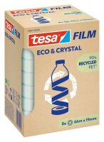 tesa ECO & CRYSTAL Klebefilm transparent 19,0 mm x...