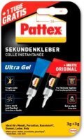 Pattex Ultra Gel Sekundenkleber 2x 3,0 g, 1 St.