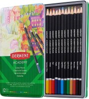 DERWENT Academy Colour Buntstifte farbsortiert, 12 St.