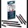 DERWENT Line Maker Fineliner-Set schwarz, 6 St.