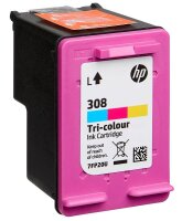 HP 308(6L6S6UE) schwarz, color Druckerpatronen, 2er-Set