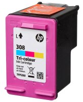 HP 308(6L6S6UE) schwarz, color Druckerpatronen, 2er-Set