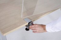magnetoplan Spuckschutz 11029080, transparent 80,0 x 60,0 cm, 1 St.