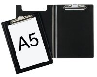 DURABLE Klemmbrettmappe 235901 DIN A5 schwarz Karton, 1 St.