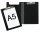 DURABLE Klemmbrettmappe 235901 DIN A5 schwarz Karton, 1 St.