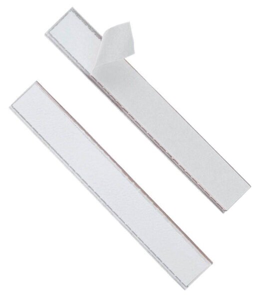 DURABLE Scannerschienen selbstklebend LABELFIX® glatt Kennzeichnung von Ablagekörben, Regale, Schubladen, Schränken und technischen Geräten, 10 St.