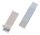 DURABLE Beschriftungsschilder mit selbstklebender Hülle POCKETFIX® genarbt Ordner, Mappen, Hefter, etc., 10 St.