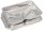 STARPAK Menüschalen mit Deckel silber 760,0 ml, 50 St.