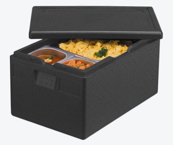 STARPAK Thermobox für Essen schwarz 39,0 l, 1 St.