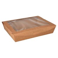 PAPSTAR Feinkostboxen pure braun 1,5 l, 40 St.