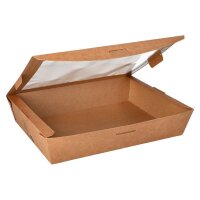 PAPSTAR Feinkostboxen pure braun 1,5 l, 40 St.
