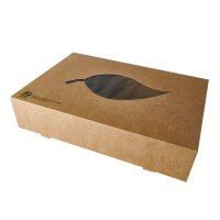 PAPSTAR Catering-Kartons pure braun 55,7 x 37,6 cm, 10 St.
