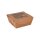 PAPSTAR Feinkostboxen pure braun 0,35 l, 40 St.