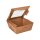 PAPSTAR Feinkostboxen pure braun 0,35 l, 40 St.