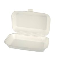 STARPAK Einweg-Menüboxen weiß 1,8 l, 100 St.