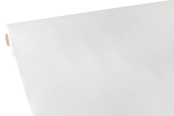 STARPAK Tischdecke soft selection weiß 90,0 cm x 40,0 m, 1 Rolle
