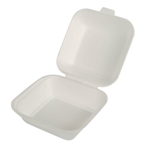 STARPAK Burger-Boxen weiß 14,5 x 15,5 cm, 125 St.