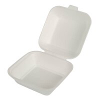 STARPAK Burger-Boxen weiß 14,5 x 15,5 cm, 125 St.