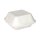 STARPAK Burger-Boxen weiß 14,5 x 15,5 cm, 125 St.