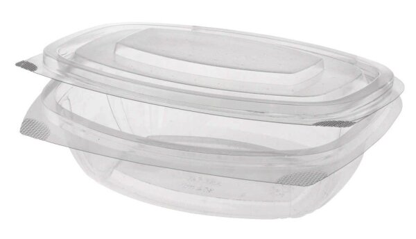 PAPSTAR Einweg-Salatschalen pure glasklar 16,1 x 6,4 cm, 50 St.