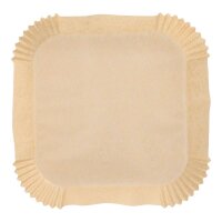 PAPSTAR Backpapier für Heißluftfritteusen 20 cm eckig 100 St.