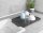 WENKO Abtropfmatte Linea grau, 1 St.