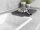 WENKO Abtropfmatte Linea grau, 1 St.