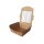 PAPSTAR Feinkostboxen pure braun 0,65 l, 40 St.