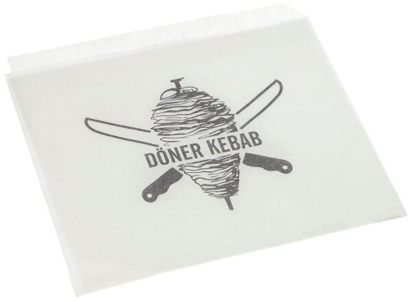 PAPSTAR Döner-Tüten weiß 16,0 x 16,0 cm, 1.000 St.