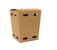 PAPSTAR Pommes-Boxen pure braun 1,5 l, 50 St.