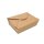 PAPSTAR Einweg-Lunchboxen pure braun 2,0 l, 50 St.