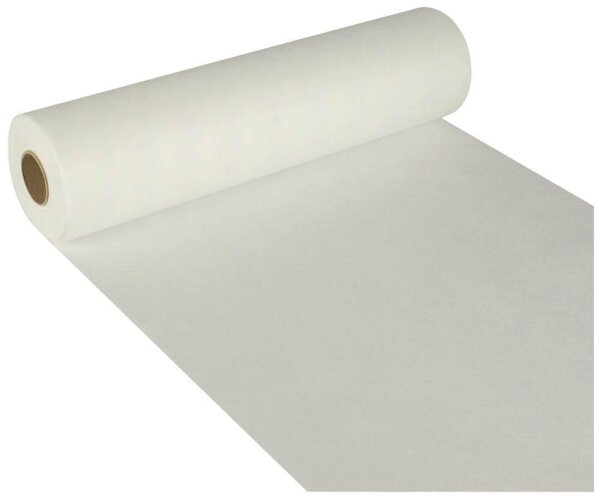 STARPAK Tischläufer soft selection weiß 40,0 cm x 24,0 m, 1 Rolle