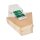 PAPSTAR Einweg-Sandwichboxen braun 12,3 x 12,3 cm, 50 St.