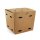 PAPSTAR Pommes-Boxen pure braun 2,5 l, 50 St.