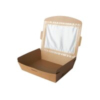 PAPSTAR Feinkostboxen pure braun 1,0 l, 40 St.