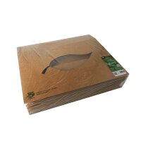 PAPSTAR Catering-Kartons pure braun 46,4 x 31,3 cm, 10 St.