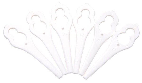 BOSCH Home & Garden Rasentrimmermesser F 016 800 177 weiß, 24 St.